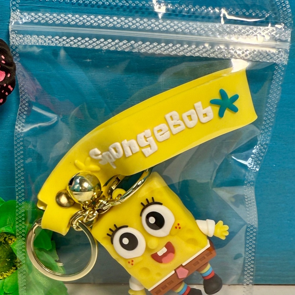 SquarePants Yellow Keychain